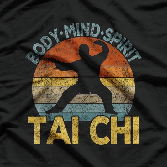 Vintage Tai Chi Retro Chinese Martial Arts T-Shirt