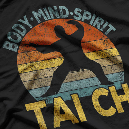 Vintage Tai Chi Retro Chinese Martial Arts T-Shirt