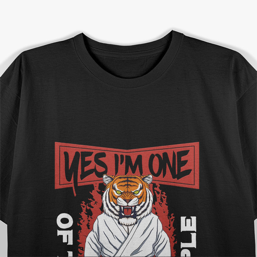 Vintage Yes I'm One Of Those Judo People Judo Fighter T-Shirt