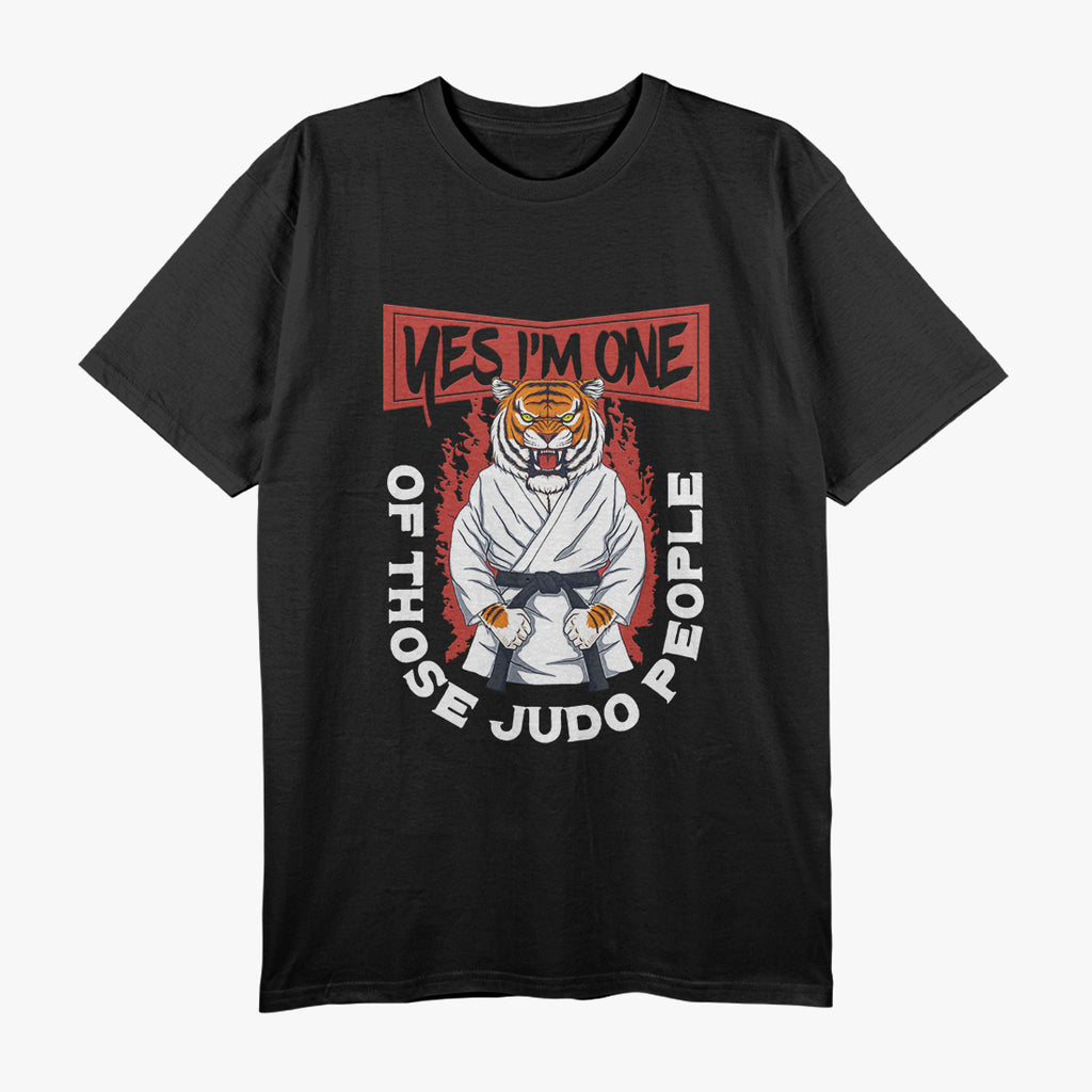 Vintage Yes I'm One Of Those Judo People Judo Fighter T-Shirt