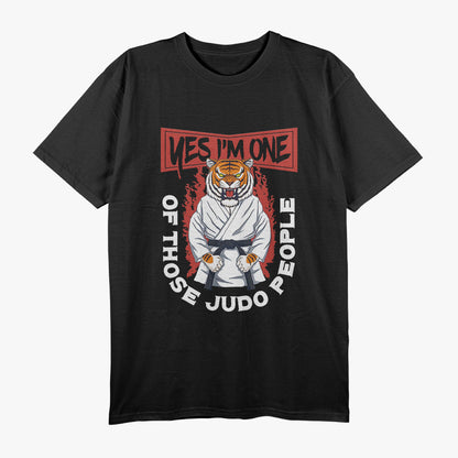 Vintage Yes I'm One Of Those Judo People Judo Fighter T-Shirt