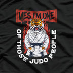 Vintage Yes I'm One Of Those Judo People Judo Fighter T-Shirt