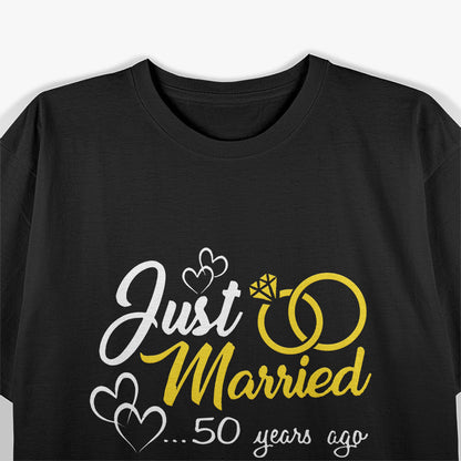 50 Years Strong – Essential Wedding Anniversary T-Shirt