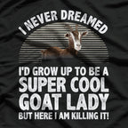 Cool Goats for Women & Girls - Goat Whisperer Funny Animal Lover T-Shirt
