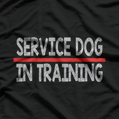 Dog Trainer Gift - Service Dog in Training T-Shirt