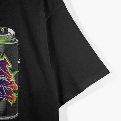 Graffiti Fat Cap Spray Paint Cans - The Pillars of Urban Art T-Shirt