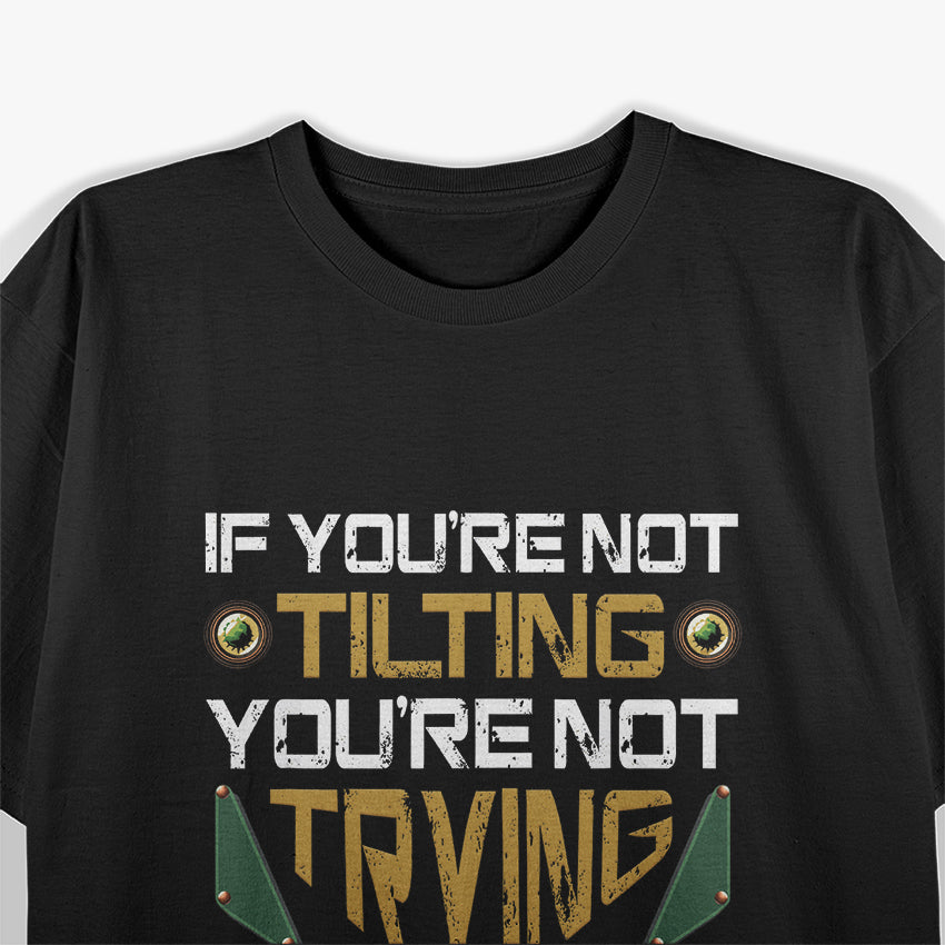 Retro Pinball Vibes Funny Classic Arcade Style Design T-Shirt