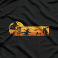 Retro Vintage Frisbee Golf Player Design - Disc Golf T-Shirt