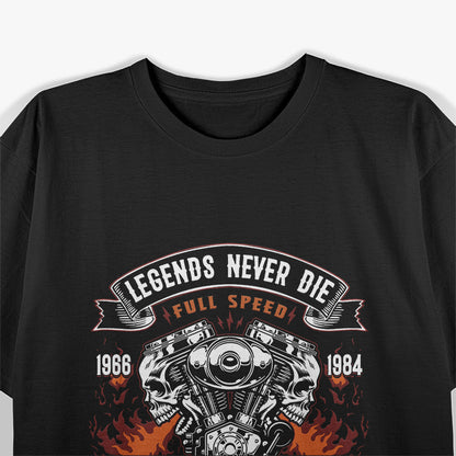 SHOVELHEAD 1966-1984 MOTOR Motorcycles Oldschool Choppers T-Shirt