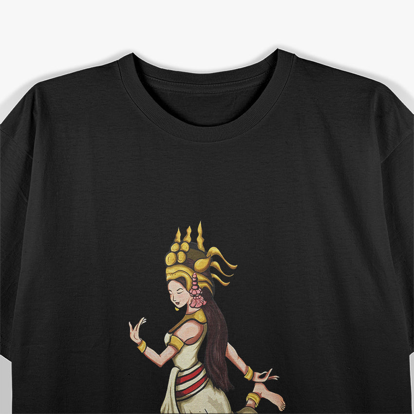 Cambodia Cambodian Khmer Traditional Dance Woman T-Shirt