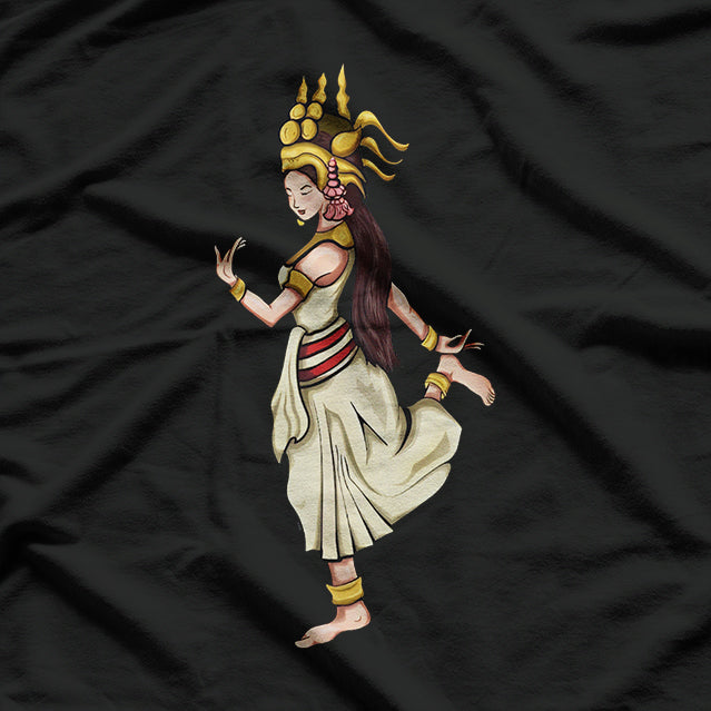 Cambodia Cambodian Khmer Traditional Dance Woman T-Shirt