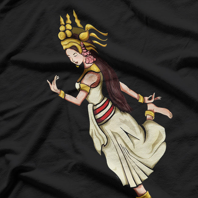 Cambodia Cambodian Khmer Traditional Dance Woman T-Shirt