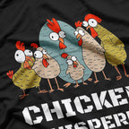 Chickens For Farmers Chicken Keepers & Chicken Whisperer T-Shirt