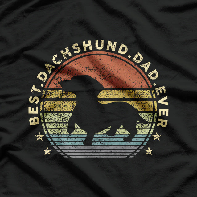 Best Dachshund Dad Ever: A Paw-some T-Shirt