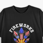 Fireworks Director Leave It to the Pros T-Shirt