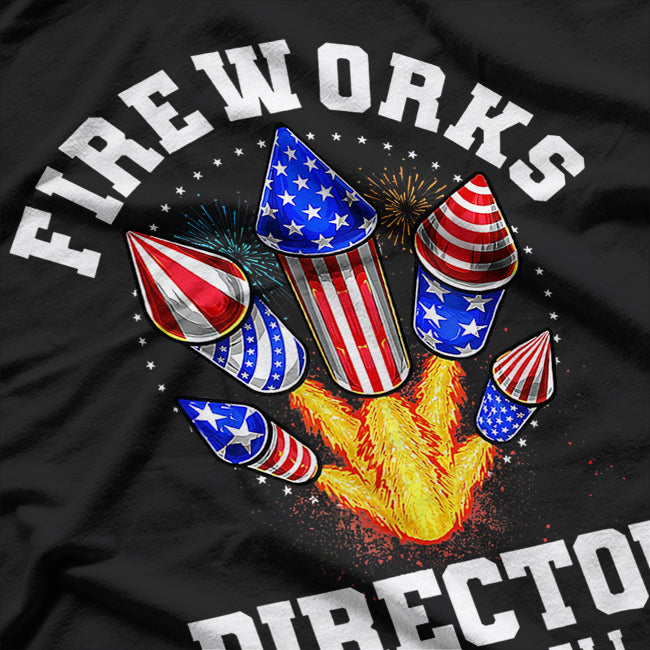 Fireworks Director Leave It to the Pros T-Shirt