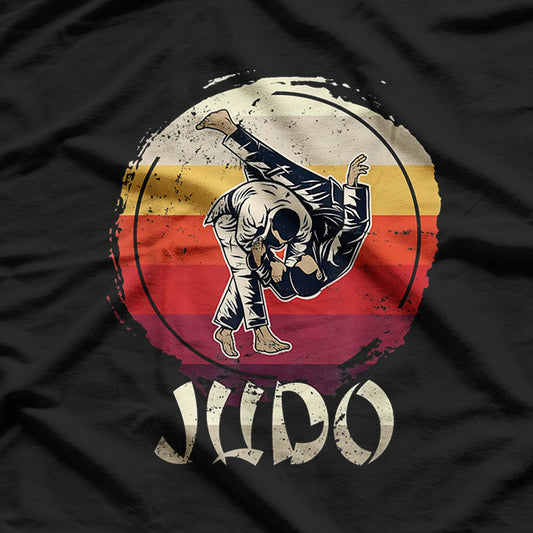 Judoka Judo Gift Ideas Tee Retro T-Shirt