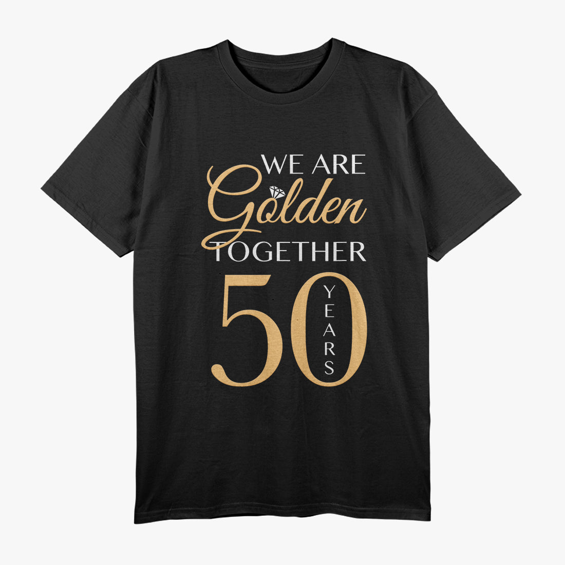 Romantic Couple’s – 50th Wedding Anniversary Gift T-Shirt