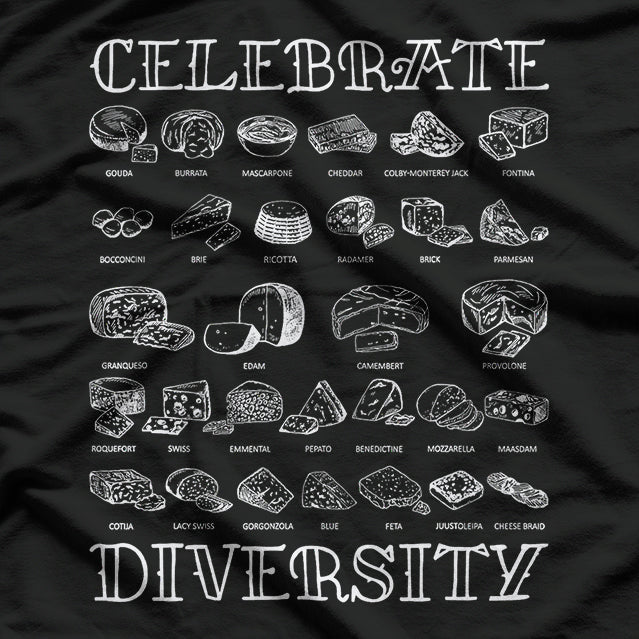 Types of Cheese T-Shirt