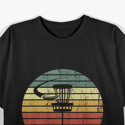 Vintage Disc Golf Funny Retro Frisbee Golf Disc Sport T-Shirt
