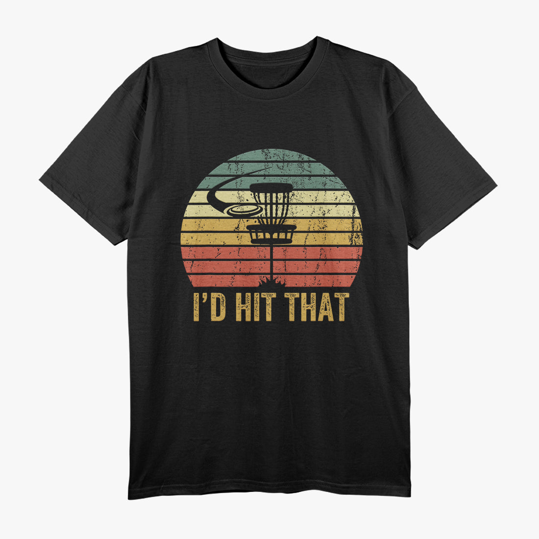 Vintage Disc Golf Funny Retro Frisbee Golf Disc Sport T-Shirt