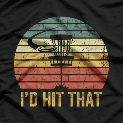 Vintage Disc Golf Funny Retro Frisbee Golf Disc Sport T-Shirt