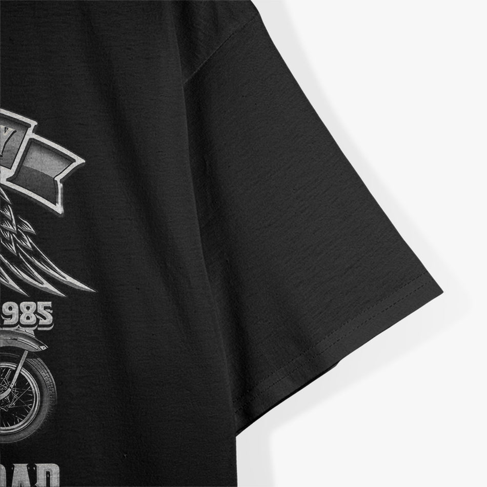 Route 66 Americas Highway Biker Motorcycle Design T-Shirt