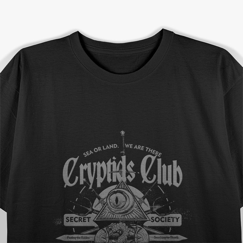 Cryptids Club - Seek the Unknown T-Shirt