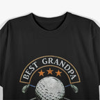 Best Grandpa By Par Golf Lover, Fathers Day Gifts T-Shirt