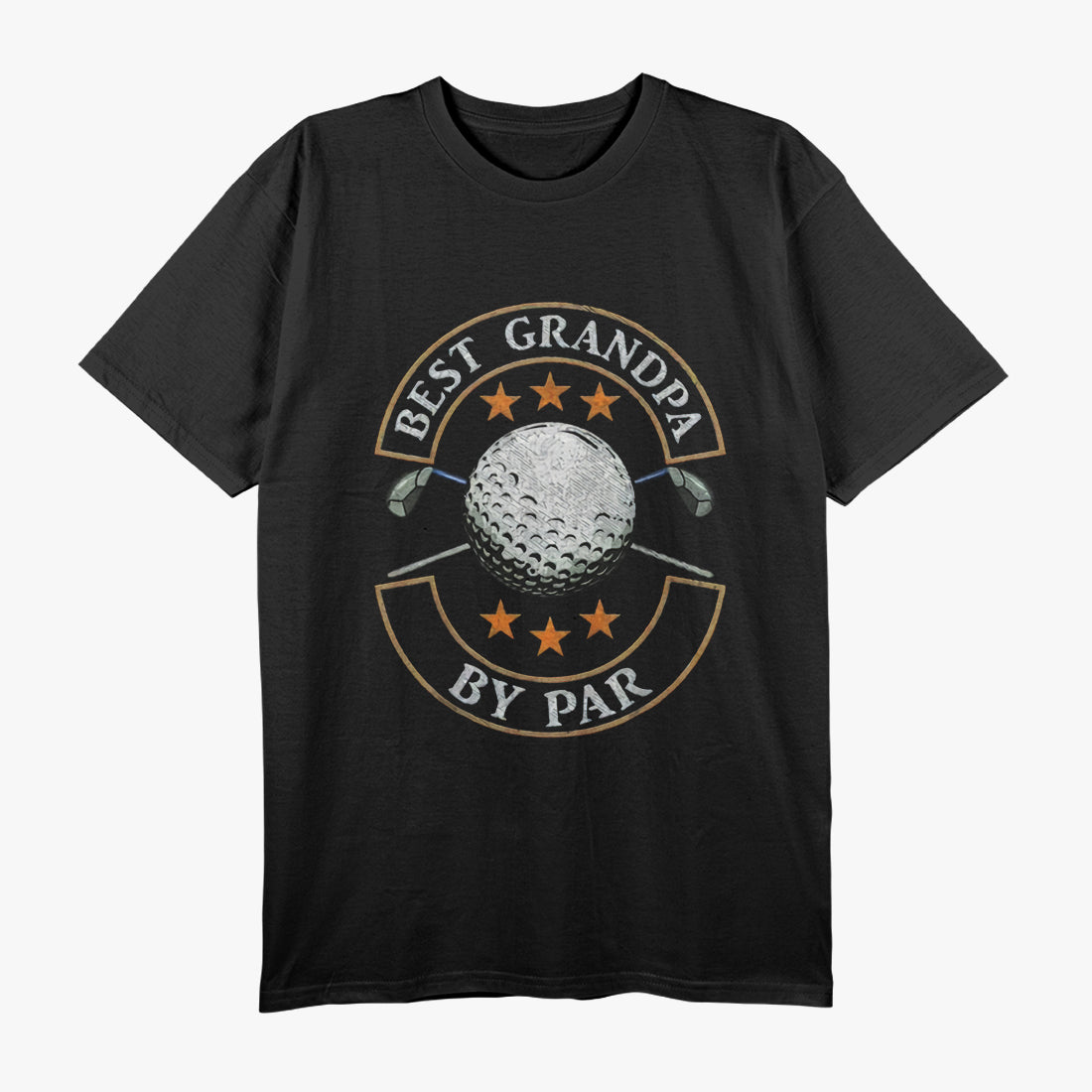 Best Grandpa By Par Golf Lover, Fathers Day Gifts T-Shirt