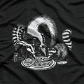 Animal Eating Pizza - A Wild & Fun T-Shirt