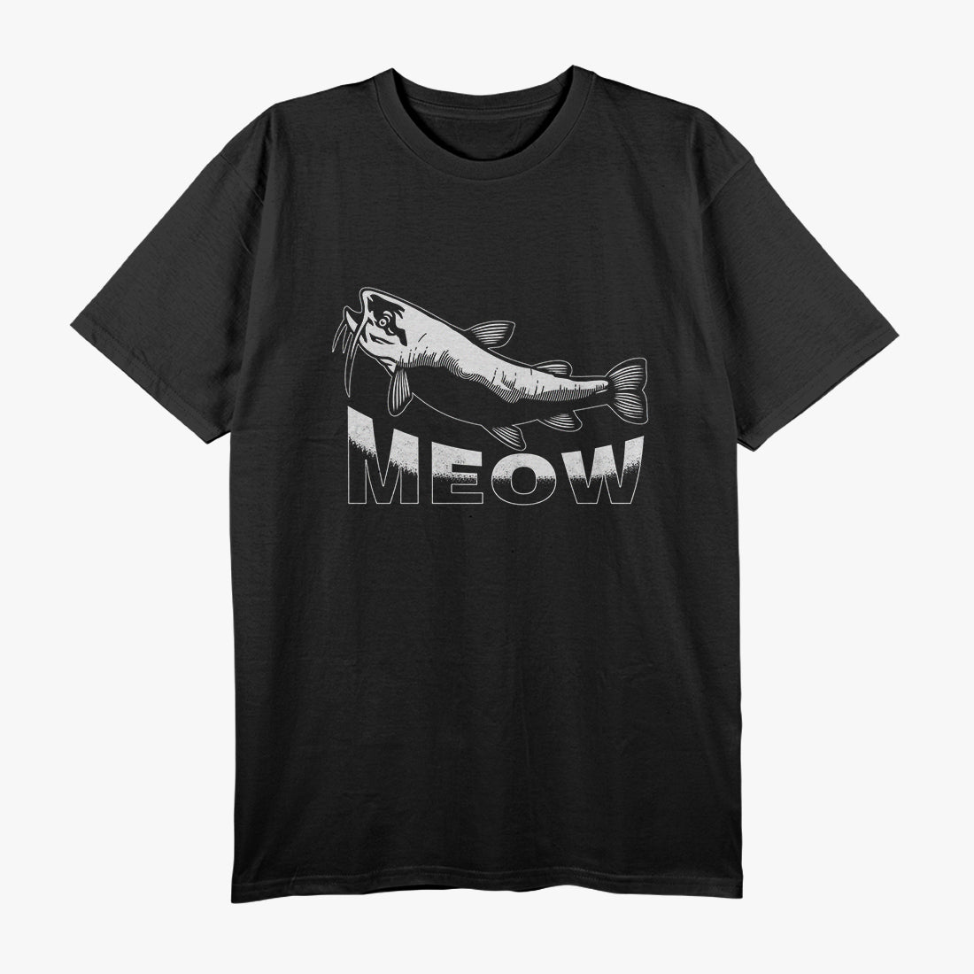 Catfish Meow Funny Catfishing T-Shirt