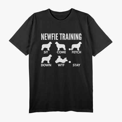 Newfie Training - Mastering Newfoundland Dog Tricks T-Shirt