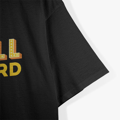 Gold Vintage Pinball Retro Collector Edition Design T-Shirt