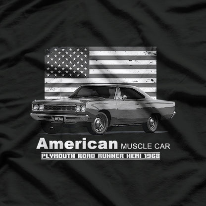 Plymouth Road Runners Hemi Americans Muscle Car 60s 70s T-Shirt