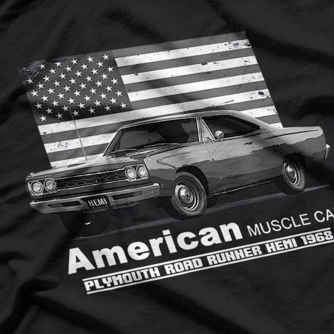 Plymouth Road Runners Hemi Americans Muscle Car 60s 70s T-Shirt