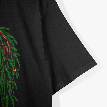 Rasta Reggae Lion Sunglasses Rastafari Gift T-Shirt