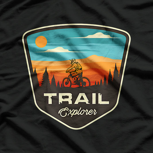 Retro MTB Trail Explorer T-Shirt