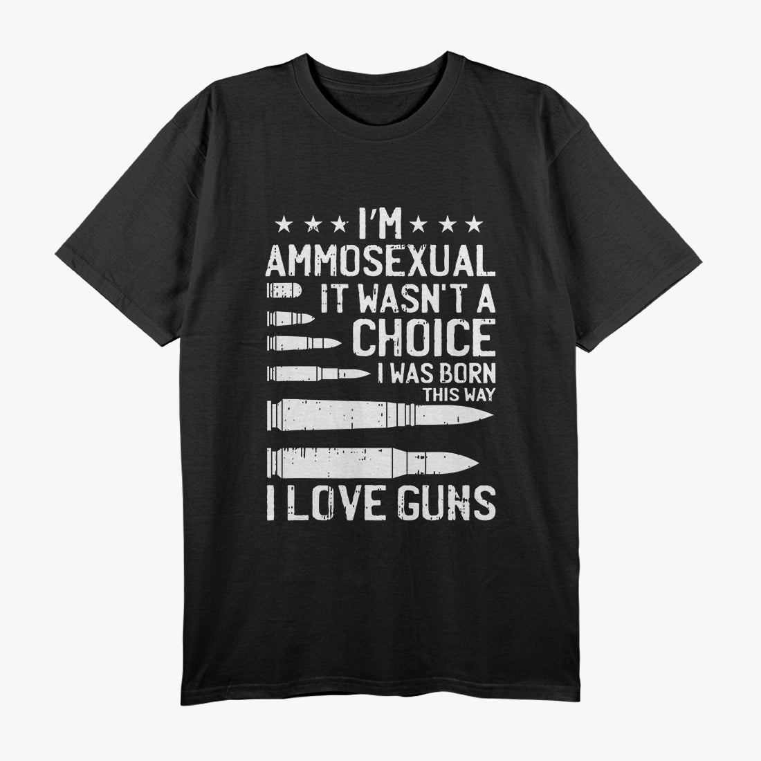 Ammo-Sexual - Bullets Pro Gun T-Shirt