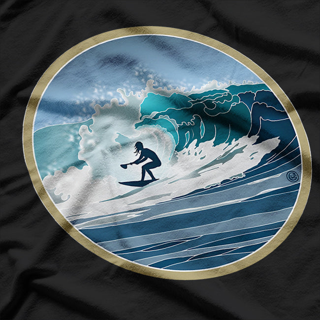 Big Wave SUP Surfer - Ride the Thrills of Stand-Up Paddleboarding T-Shirt