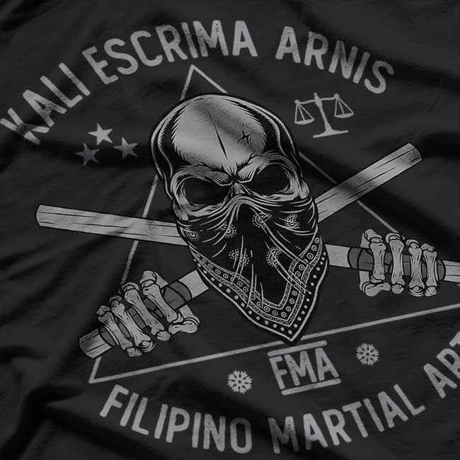 Kali Escrima Arnis Filipino FMA Martial Arts T-Shirt