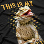 This Is My Happy Face - Funny Bearded Dragon T-Shirt
