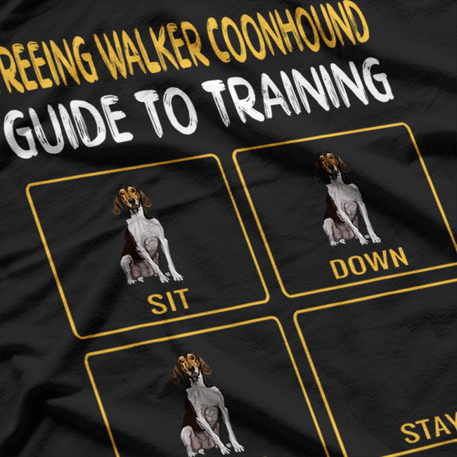 Treeing Walker Coonhound - Guide to Training and Obedience T-Shirt