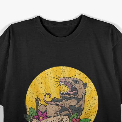 Possum! Mentally Sick, Physically Thick – A Bold and Funny Statement T-Shirt