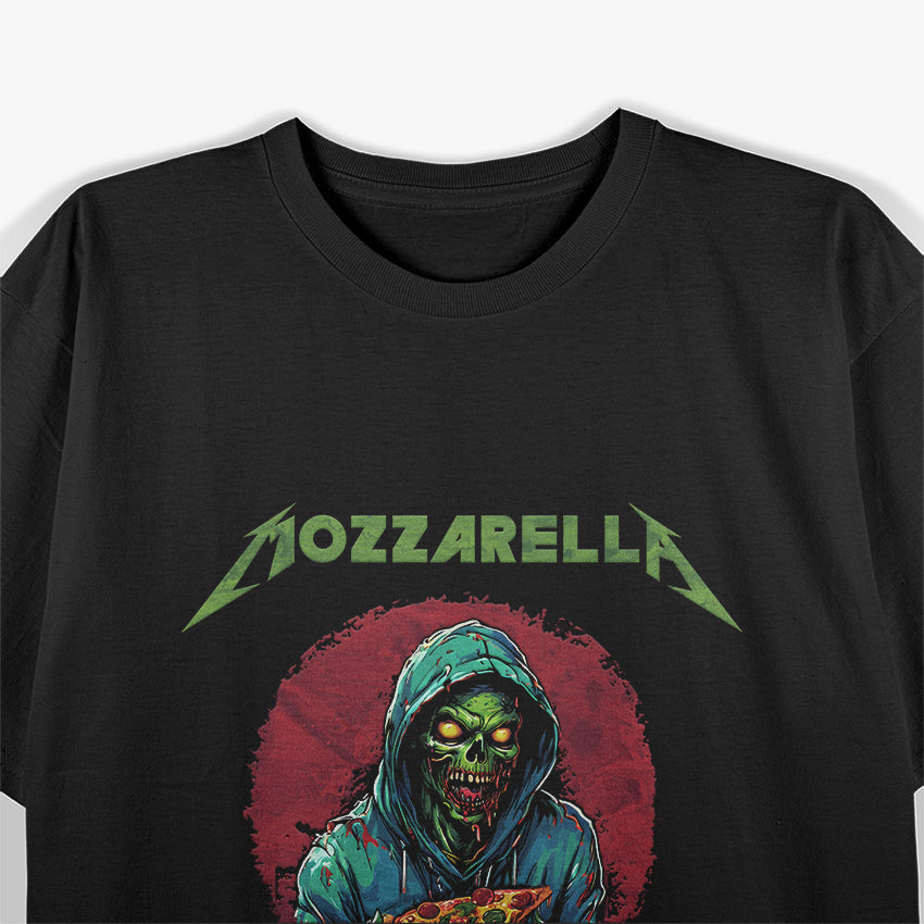 Mozzarella Masters of Cheese Foodie Chef T-Shirt