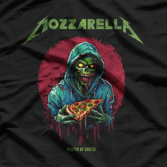 Mozzarella Masters of Cheese Foodie Chef T-Shirt