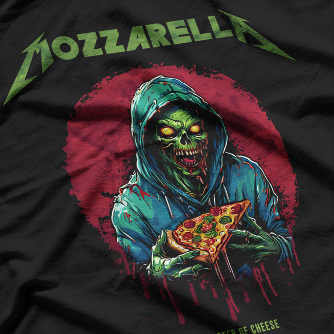 Mozzarella Masters of Cheese Foodie Chef T-Shirt
