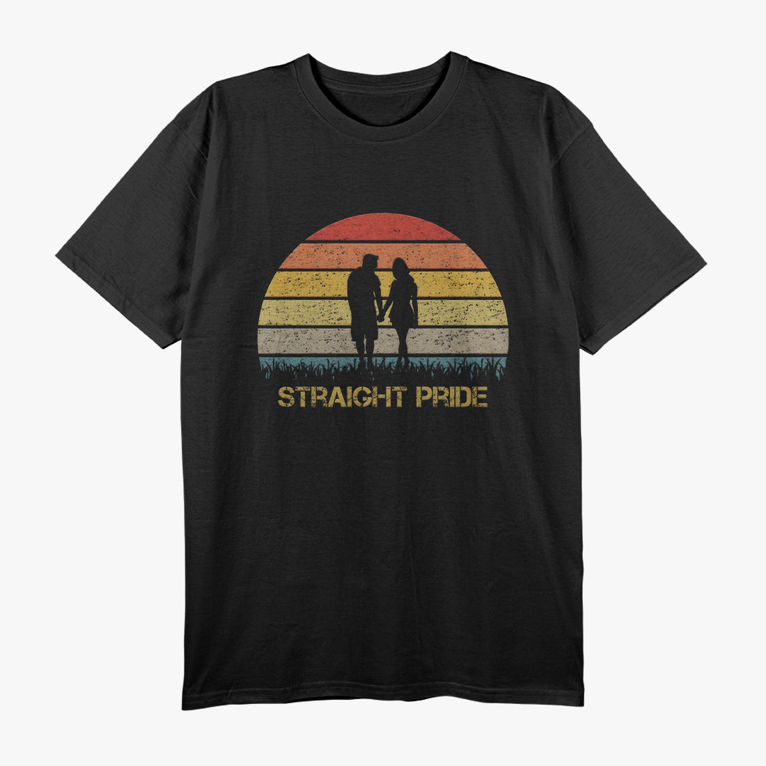 Straight Pride - Vintage Cool Look T-Shirt