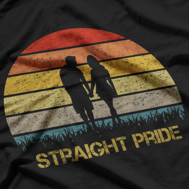 Straight Pride - Vintage Cool Look T-Shirt