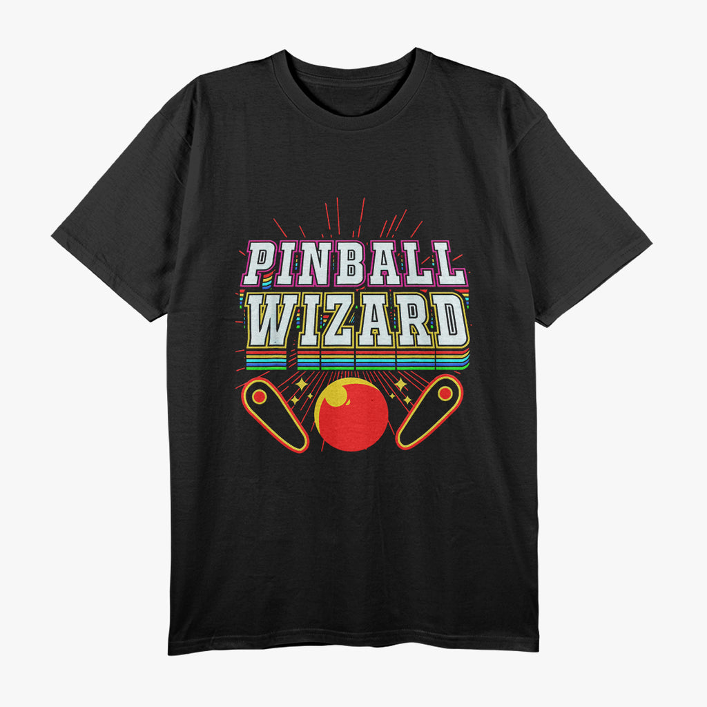 Legendary Pinball Wizard Retro Gaming Classic Design T-Shirt
